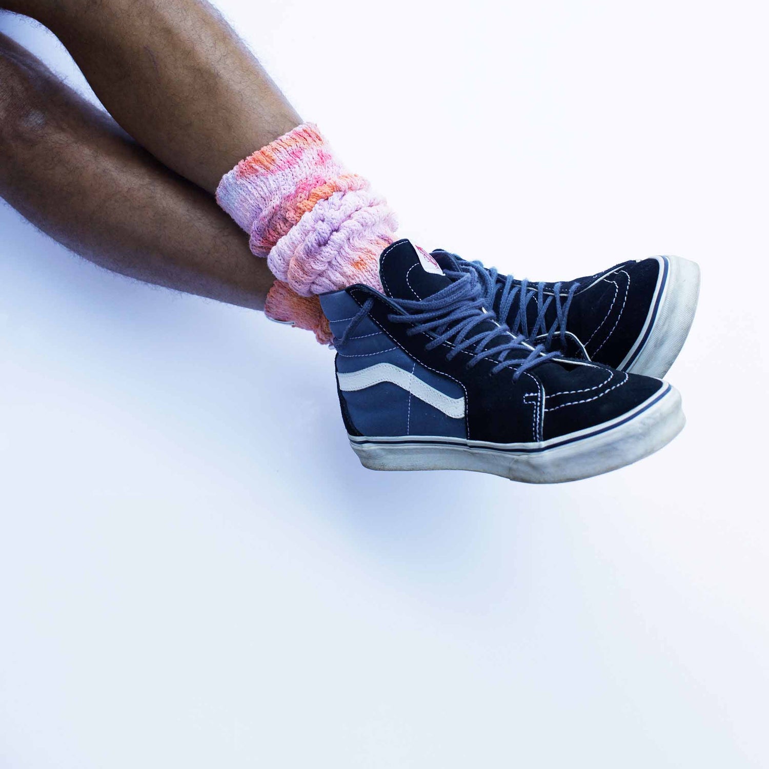 Flowerboy Project Tie Dye Pair of Socks | Pink