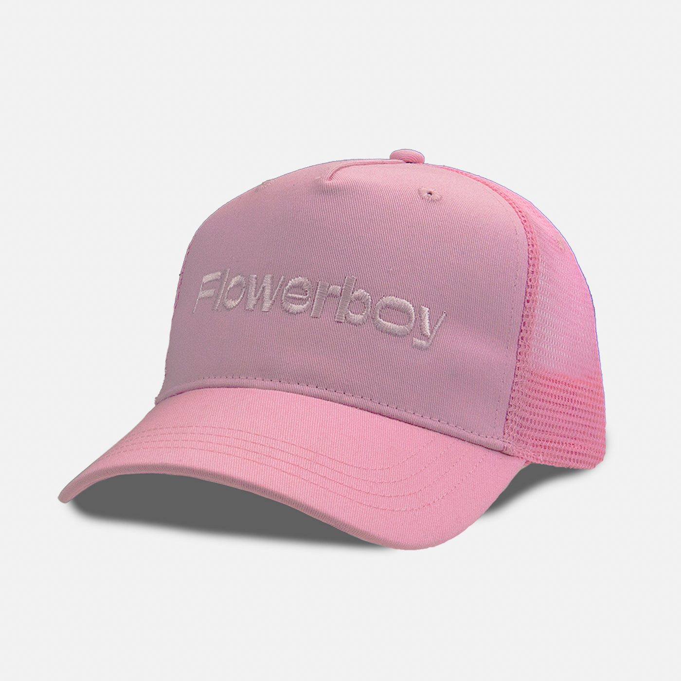 FLOWERBOY PROJECT TRUCKER HAT | PINK & PINK