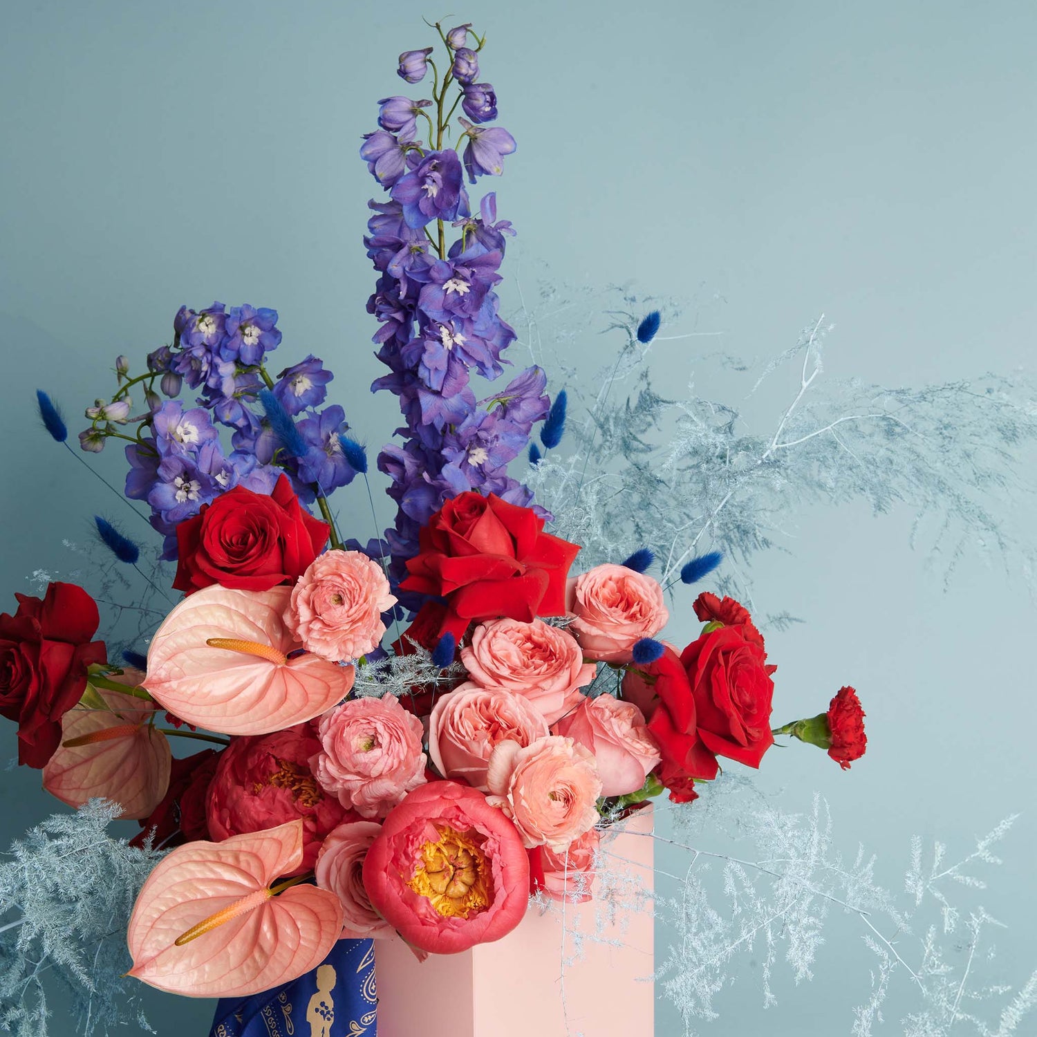 Valentine's Day Floral Arrangement | Large Vase