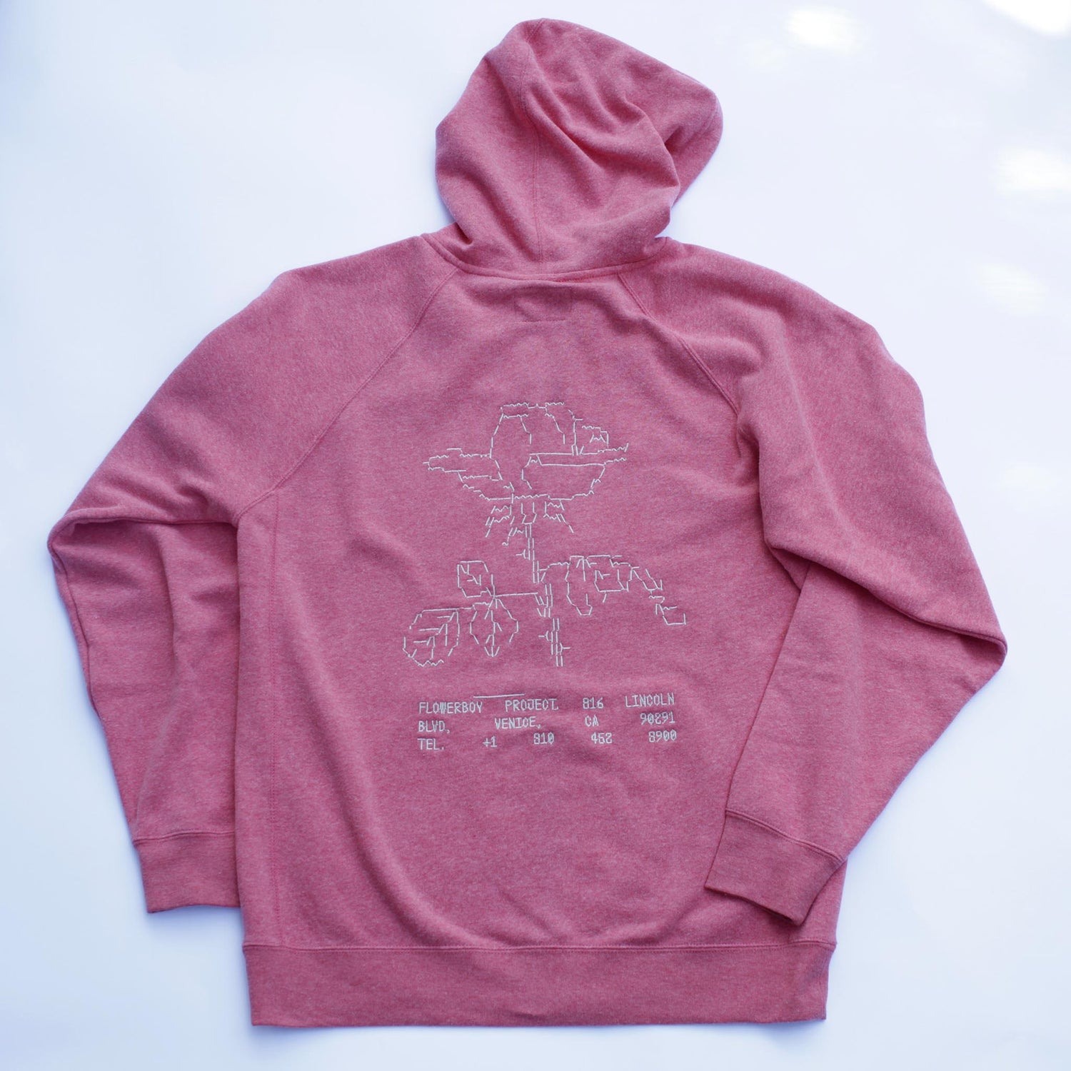 Flowerboy Project Zip Hoodie | Pink