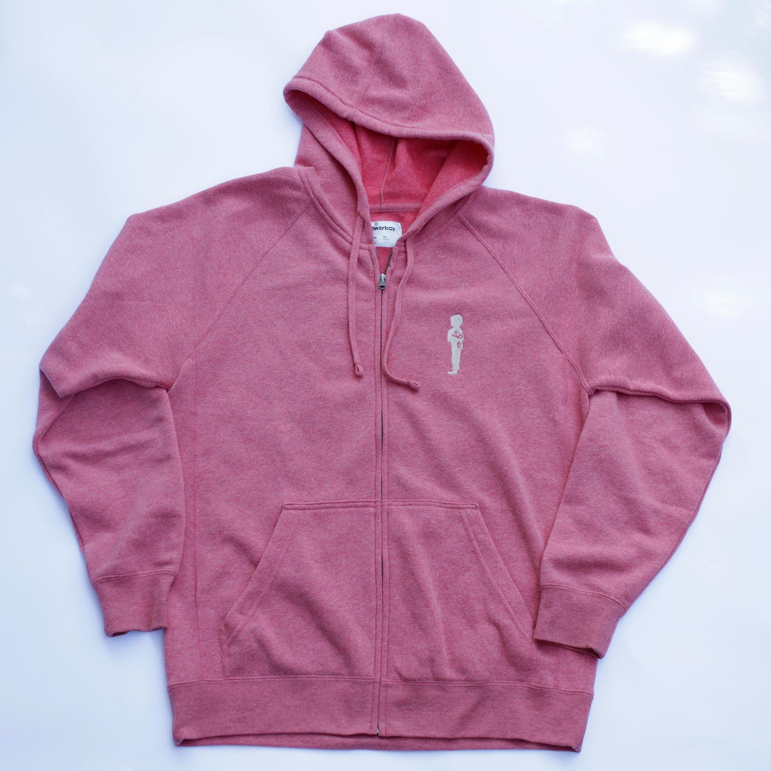 Flowerboy Project Zip Hoodie | Pink