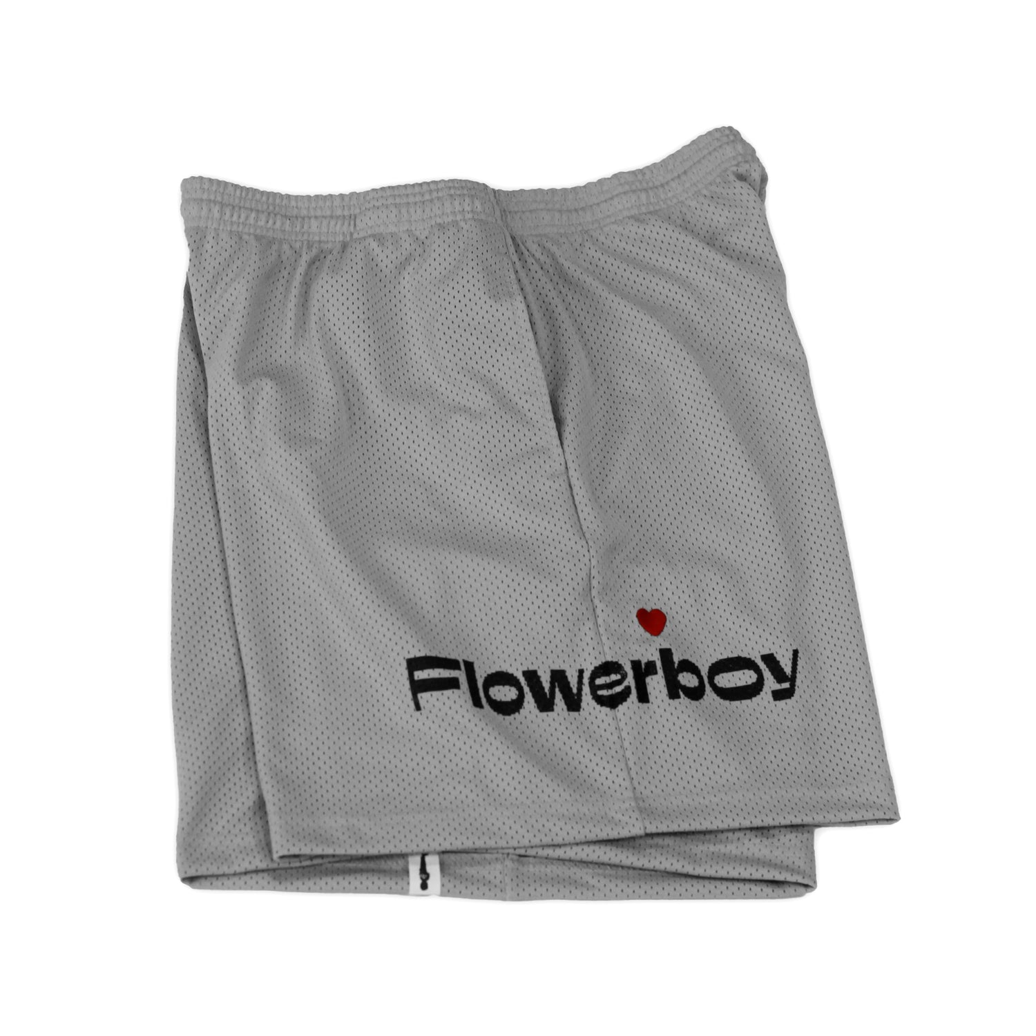 Flowerboy Project Heart Basketball Shorts | Grey