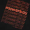 Flowerboy Project Black & Red Tee - Front Detail