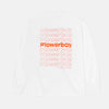 Flowerboy Project Long Sleeve Tee | White & Red