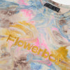 Flowerboy Dip-Dyed Crewneck - Rainbow Front Detail