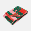 Flowerboy Project Beach Towel | Pink & Green - Detail