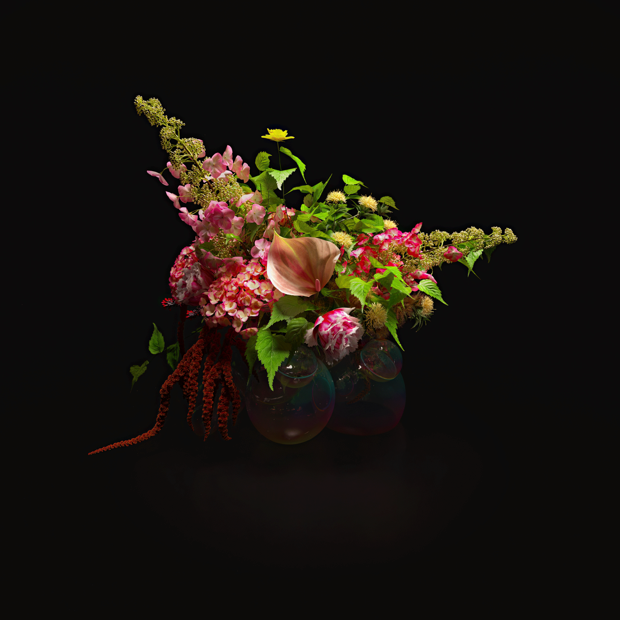 Shadow Dancer Digital Bouquet