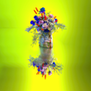 Flowerboy Project Neon Dream Digital Flower Bouquet