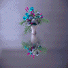 Flowerboy Project Purple Midnight Digital Flower Bouquet